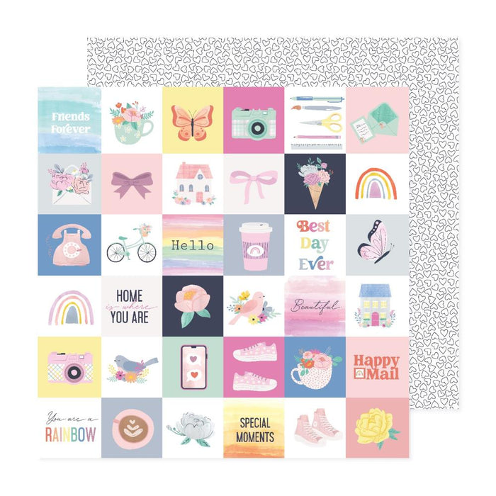 American Crafts Rainbow Avenue - Sweet Love