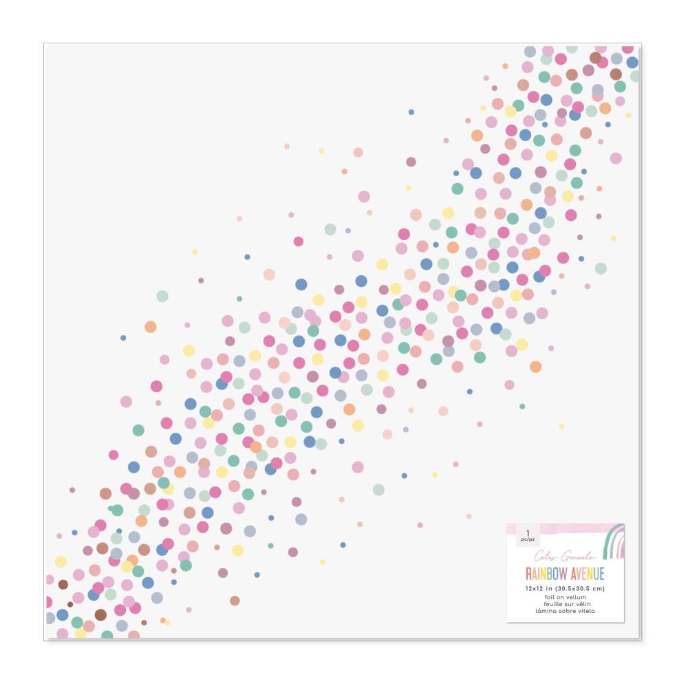 American Crafts Rainbow Avenue - Speciality Vellum