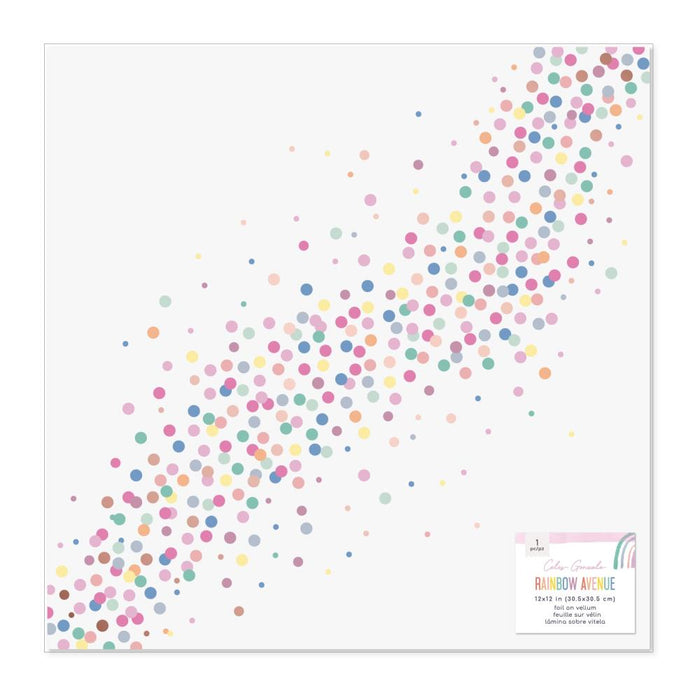 American Crafts Rainbow Avenue - Speciality Vellum