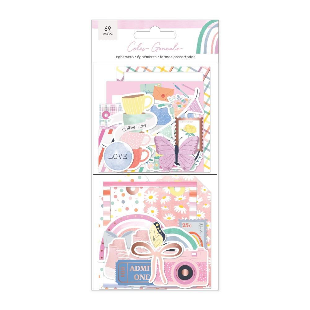 American Crafts Rainbow Avenue - Ephemera Icons