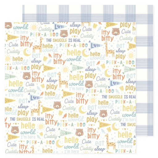 American Crafts Hello Little Boy - Itty Bitty