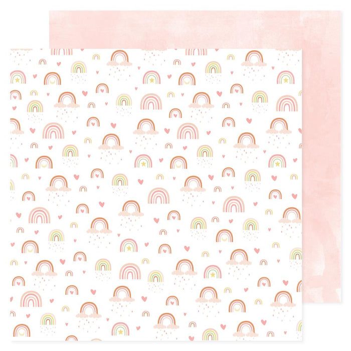 American Crafts Hello Little Girl - Rainbows