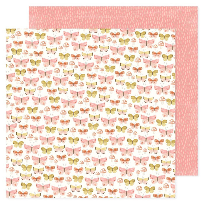 American Crafts Hello Little Girl - Butterflies