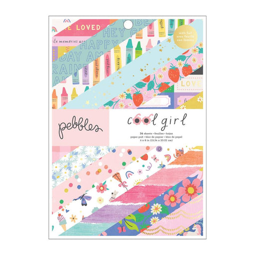 Pebbles Cool Girl - 6x8 Pad