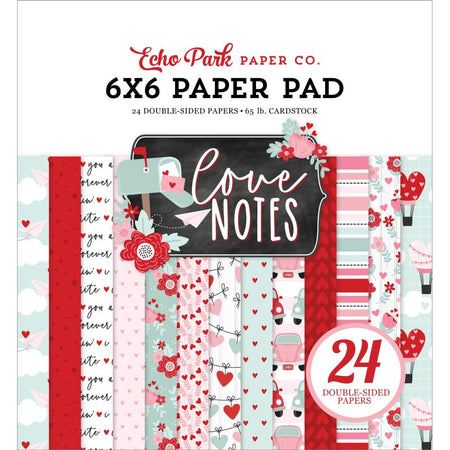 Echo Park Love Notes - 6x6 Pad
