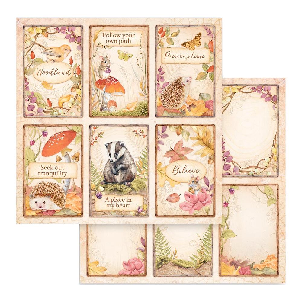 Stamperia Woodland - 6 Cards