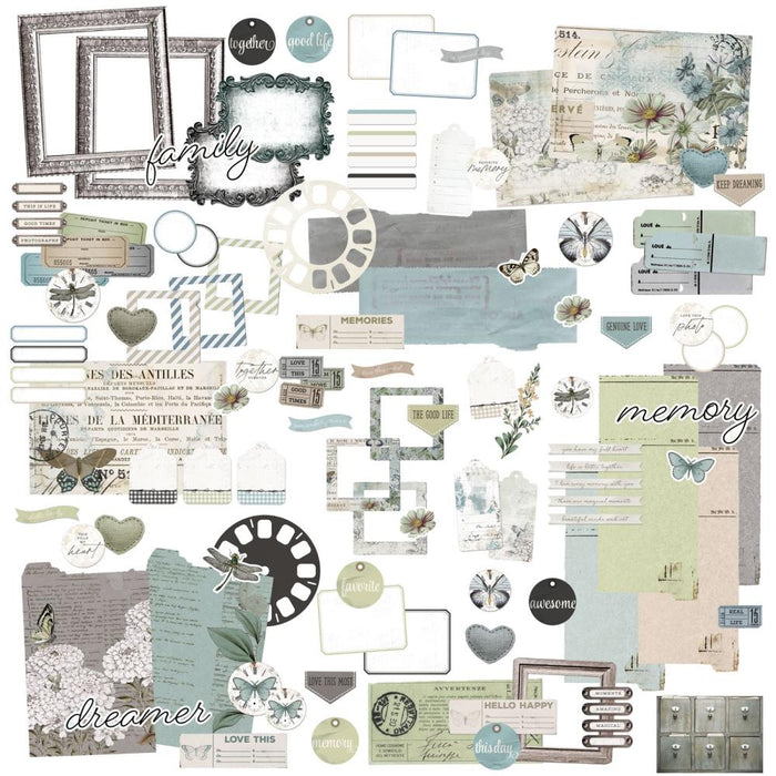 49 & Market Vintage Artistry Moonlit Garden - Ephemera Bits