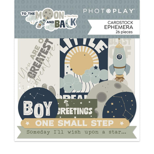 Photoplay To The Moon And Back - Ephemera Die-Cuts
