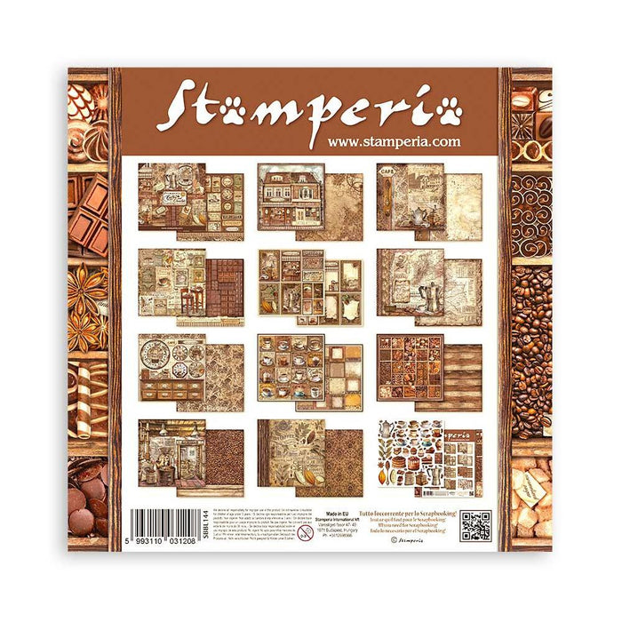 Stamperia Coffee And Chocolate - 12x12 Paper Pack