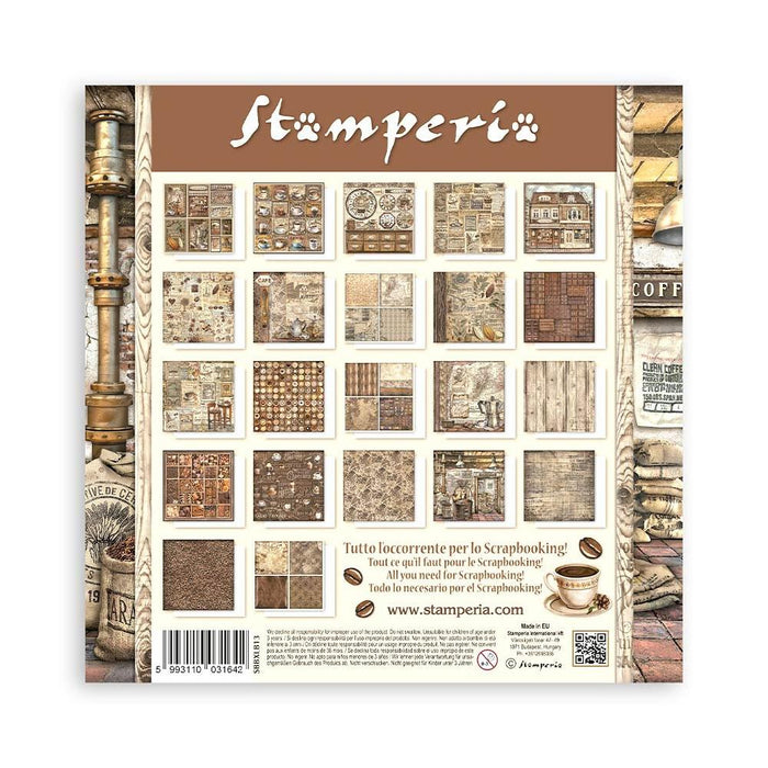 Stamperia Coffee And Chocolate - 12x12 Maxi Paper Pack