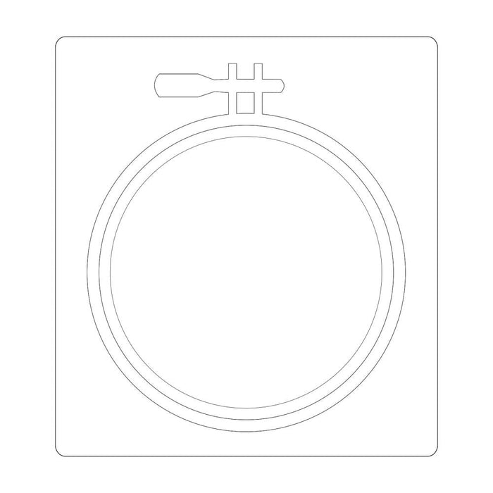 Sizzix Bigz Die - Embroidery Hoop
