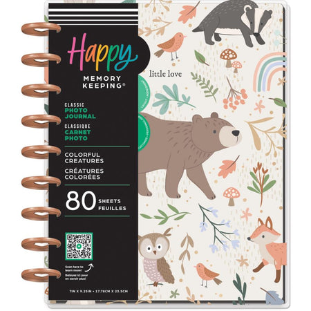 Me & My Big Ideas Happy Planner - Colorful Creatures Classic Photo Journal