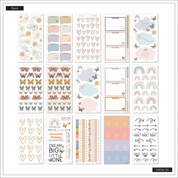 Me & My Big Ideas Happy Planner - Beloved Butterflies Sticker Value Pack