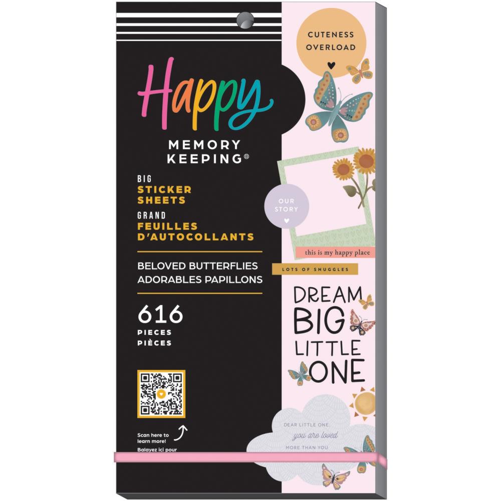 Me & My Big Ideas Happy Planner - Beloved Butterflies Sticker Value Pack