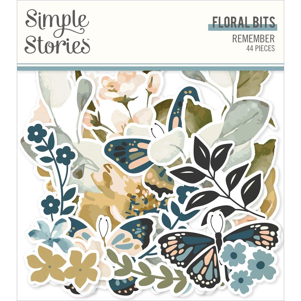 Simple Stories Remember - Floral Bits & Pieces
