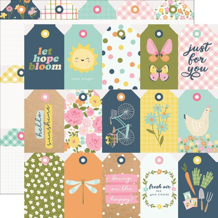 Simple Stories Fresh Air - Tag Elements