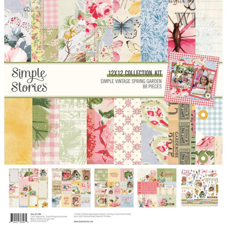Simple Stories Simple Vintage Spring Garden - 12x12 Collection Kit