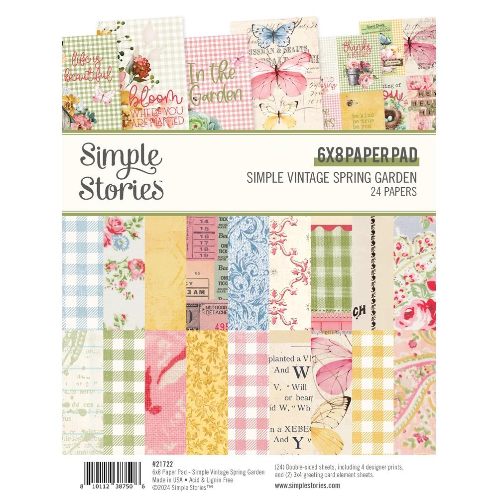 Simple Stories Simple Vintage Spring Garden - 6x8 Paper Pad