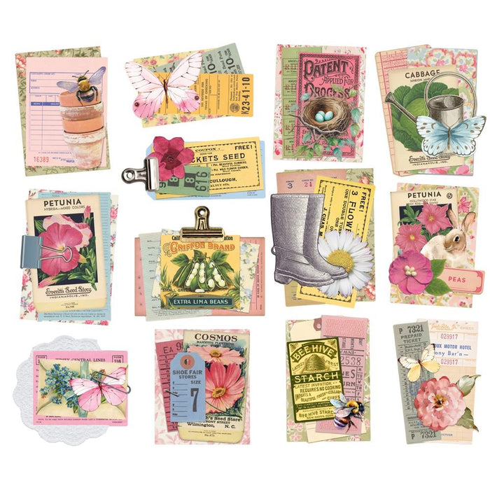 Simple Stories Simple Vintage Spring Garden - Layered Bits & Pieces