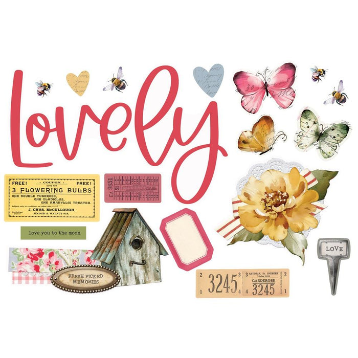 Simple Stories Simple Vintage Spring Garden - Page Pieces