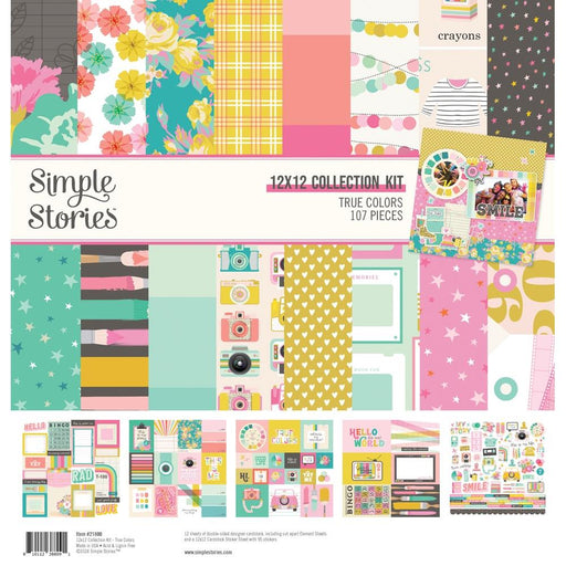 Simple Stories True Colors - 12x12 Collection Kit