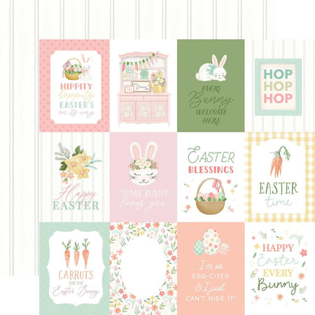 Carta Bella Here Comes Easter - 3x4 Journaling Cards