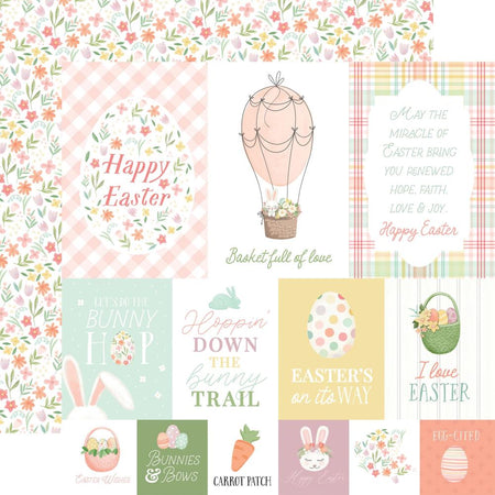 Carta Bella Here Comes Easter - Easter Journaling Cards