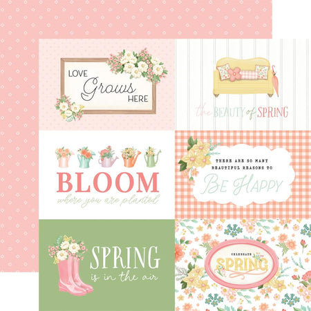 Carta Bella Here Comes Spring - 6x4 Journaling Cards