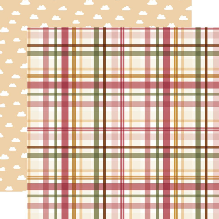 Echo Park Special Delivery Baby Girl - Loved Girl Plaid