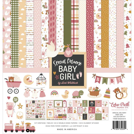 Echo Park Special Delivery Baby Girl - Collection Kit