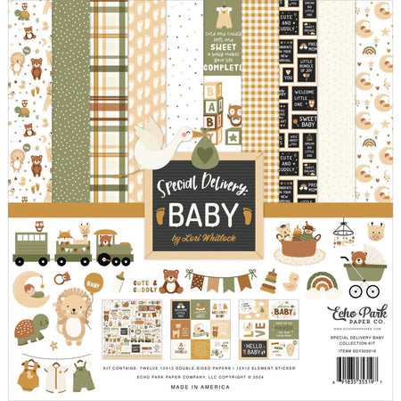 Echo Park Special Delivery Baby - Collection Kit