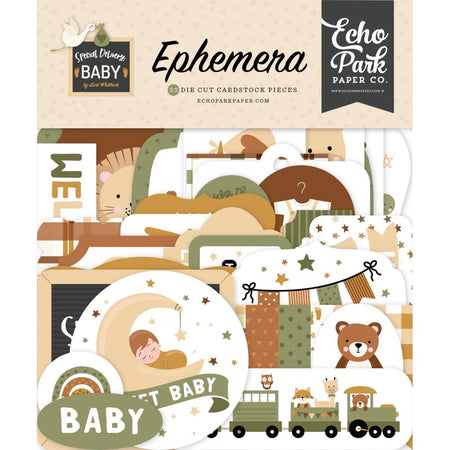Echo Park Special Delivery Baby - Ephemera Icons