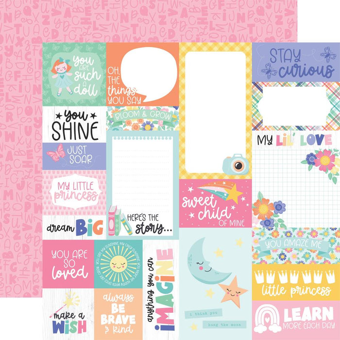 Echo Park My Little Girl - Multi Journaling Cards