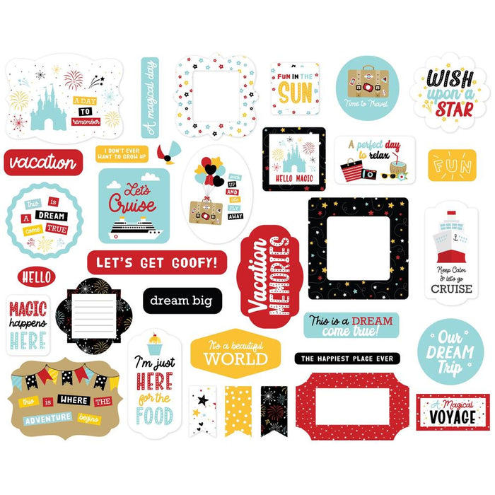 Echo Park A Magical Voyage - Ephemera Icons