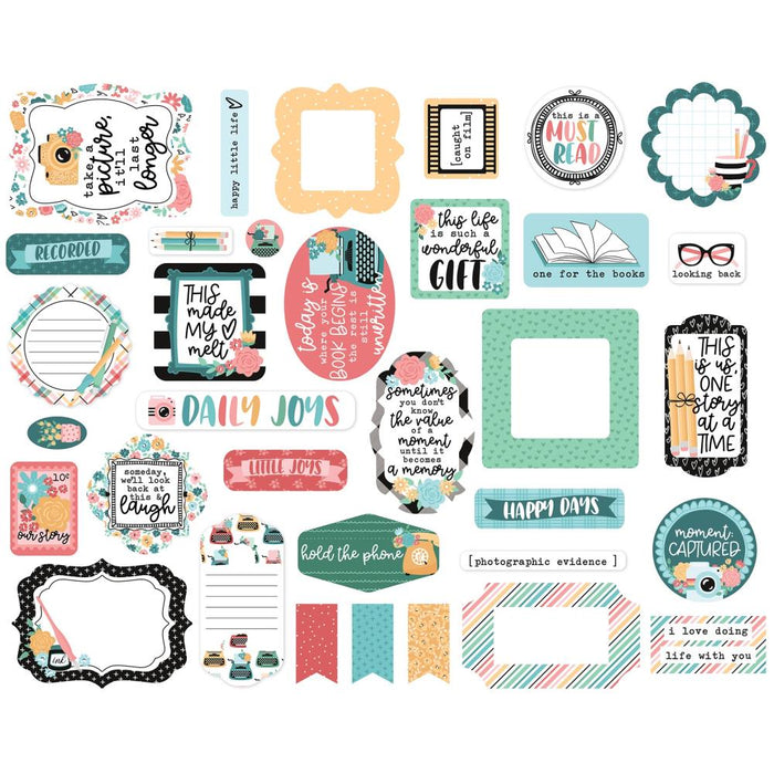 Echo Park Telling Our Story - Ephemera Icons