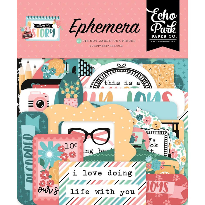 Echo Park Telling Our Story - Ephemera Icons