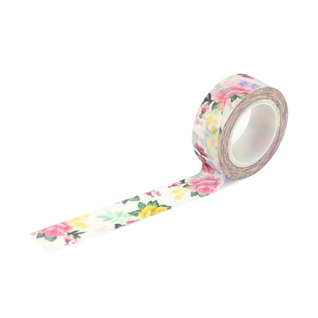 Carta Bella Bloom - Little Things Floral In White Washi Tape