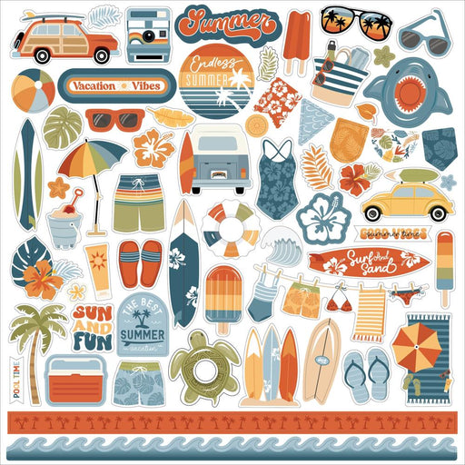 Echo Park Summer Vibes - Element Stickers