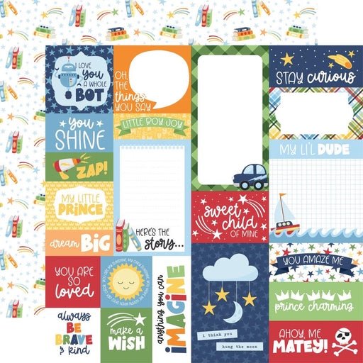 Echo Park My Little Boy - Multi Journaling Cards