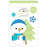 Doodlebug Design Snow Much Fun - Snow Cute Doodle-Pops 3D Sticker