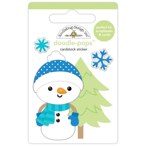 Doodlebug Design Snow Much Fun - Snow Cute Doodle-Pops 3D Sticker