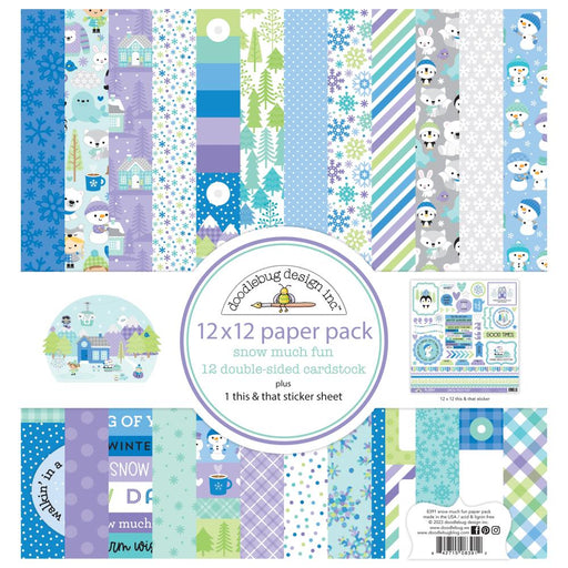 Doodlebug Design Snow Much Fun - 12x12 Paper Pack