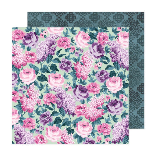 American Crafts Dreamer - Mint Lilacs Paper 7