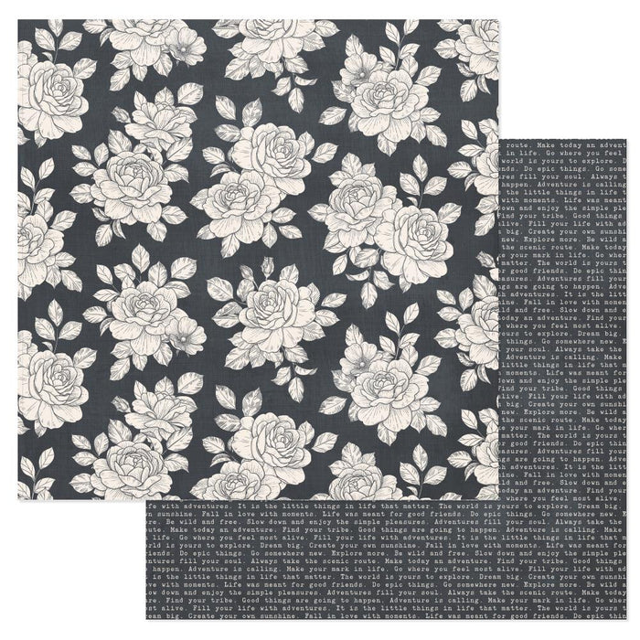 American Crafts Cedar House - Wild Roses