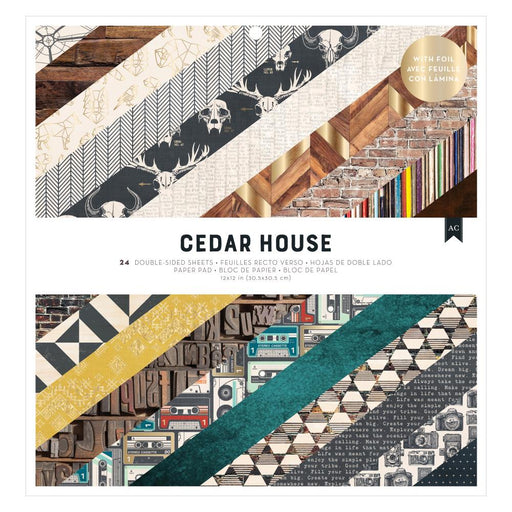 American Crafts Cedar House - 12x12 Pad