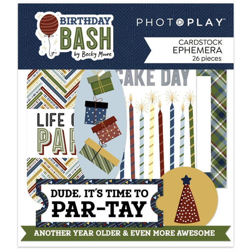 Photoplay Birthday Bash - Ephemera Die-Cuts