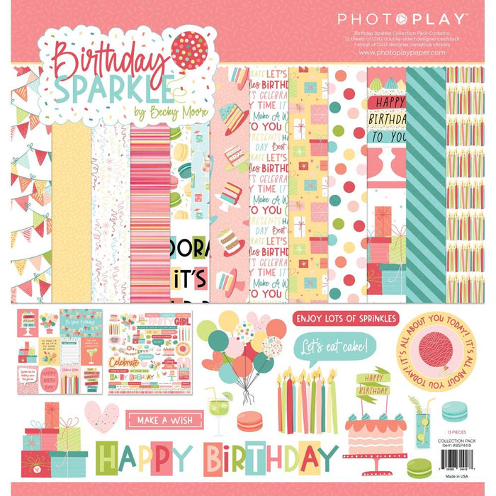 Photoplay Birthday Sparkle - Collection Pack