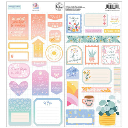 Pinkfresh Studio The Simple Things - Cardstock Stickers