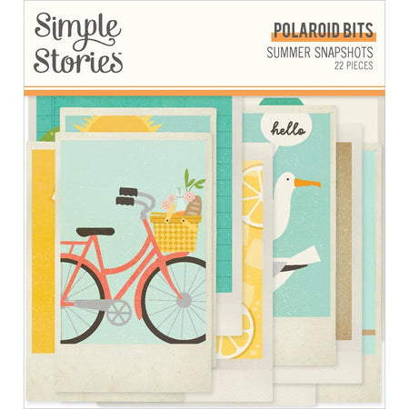 Simple Stories Summer Snapshots - Polaroid Bits & Pieces