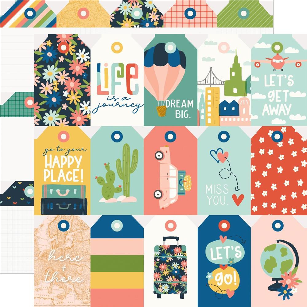 Simple Stories Pack Your Bags - Tag Elements